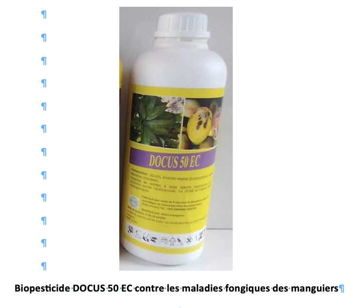 DOCUS 50 EC : Biopesticide naturel pour une agriculture durable